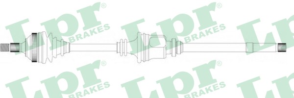 Приводной вал DS38084 LPR