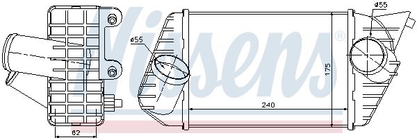 Интеркулер 96700 NISSENS