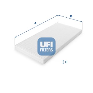 Фильтр, воздух во внутренном пространстве 53.078.00 UFI