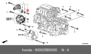 Деталь 90002RB0000 HONDA