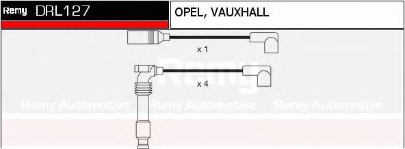 Ккомплект проводов зажигания DRL127 DELCO REMY