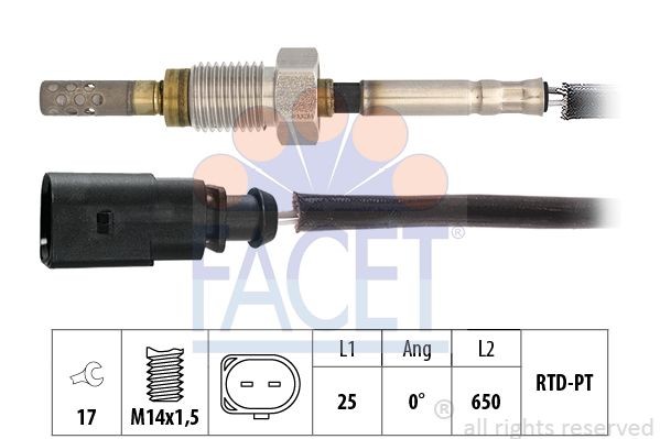 Ккомплект проводов зажигания 4.7226 FACET