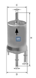 Топливный фильтр 31.832.00 UFI