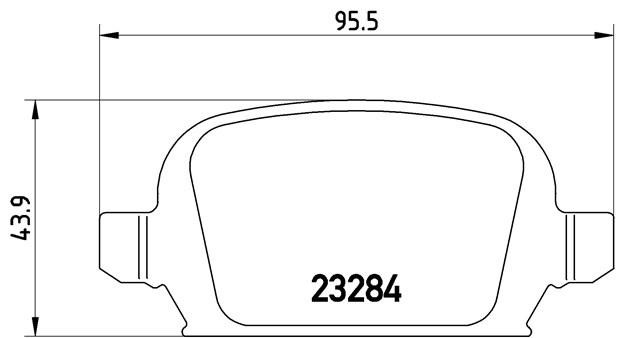 Комплект тормозных колодок, диско P59037 BREMBO