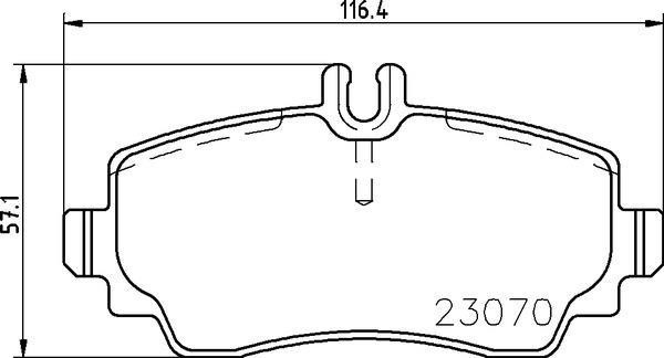 Комплект тормозных колодок, диско P50047 BREMBO