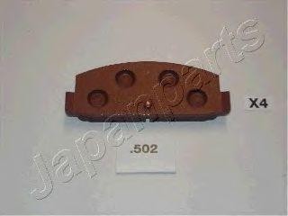Комплект тормозных колодок, диско PP-502AF JAPAN PARTS GROUP