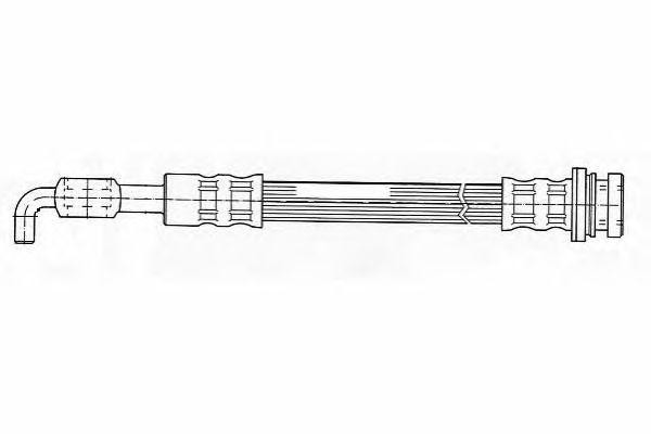 Тормозной шланг FHY2306 FERODO