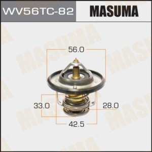 Термостат системы охлаждения WV56TC-82 MASUMA