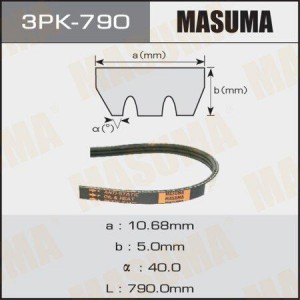 Ремень приводной 3PK-790 MASUMA