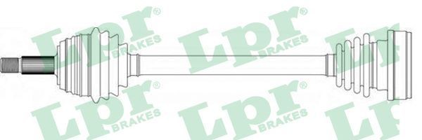 Приводной вал DS51005 LPR