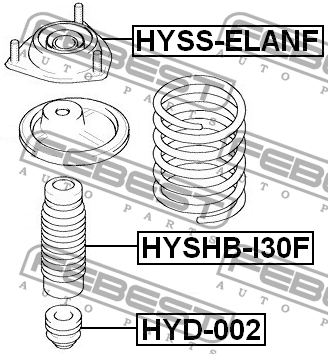 Опора амортизатора подвески HYSS-ELANF FEBEST