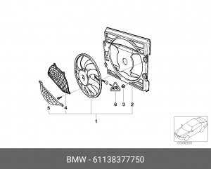 Деталь 61 13 8 377 750 BMW