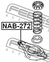 Сайлентблок NAB-272 FEBEST