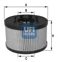 Масляный фильтр 2503300 UFI