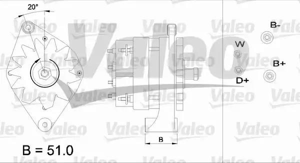 Генератор 436440 VALEO PHC