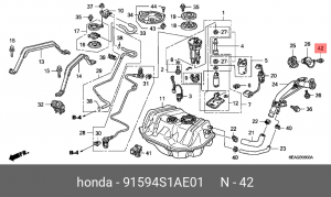 Деталь 91594S1AE01 HONDA