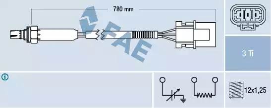 Лямбда-зонд 77181 FAE