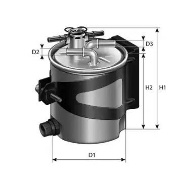 Топливный фильтр FCS740 PURFLUX