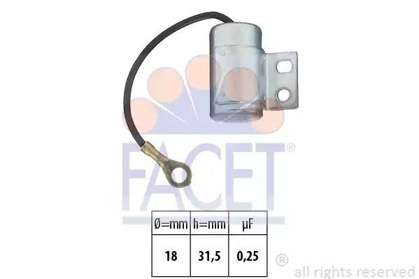 Конденсатор, система зажигания 00613 FACET