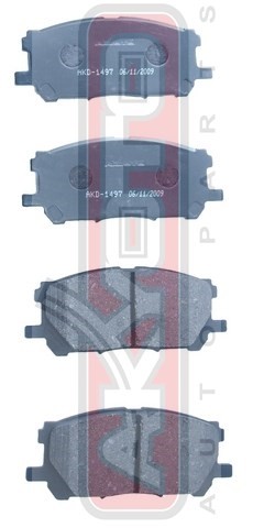 Колодки тормозные дисковые AKD-1497 AKYOTO