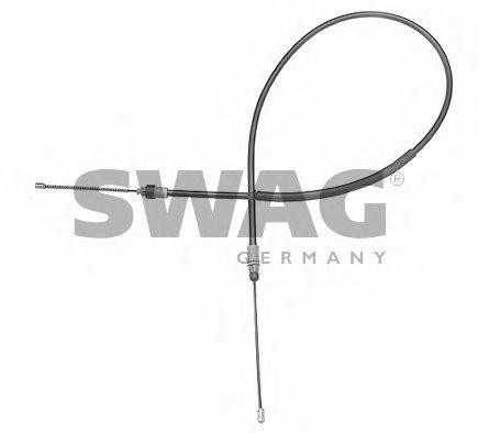 Трос, стояночная тормозная система 62 91 7911 SWAG