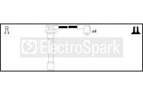 Ккомплект проводов зажигания OEK093 STANDARD