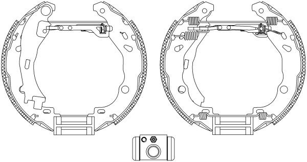 Конденсатор, кондиционер 8FC 351 035-421 HELLA