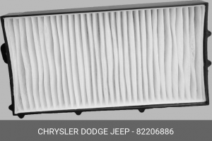 Фильтр, воздух во внутренном пространстве 82206886 CHRYSLER