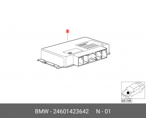Блок управления, автоматическая коробка передач 24 60 1 423 642 BMW