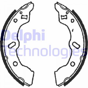 Комплект тормозных колодок LS1699 DELPHI
