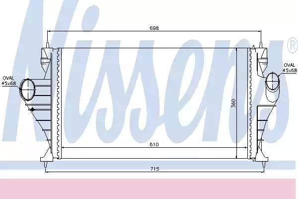 Интеркулер 96853 NISSENS