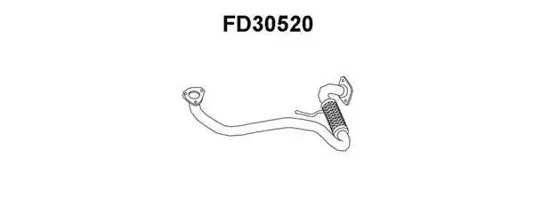 Выпускной трубопровод FD30520 VENEPORTE