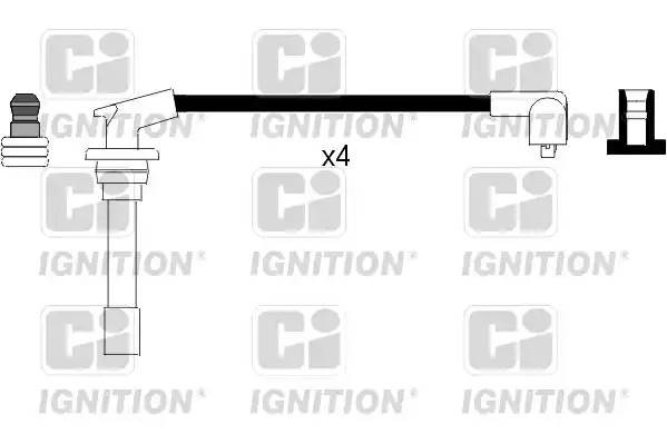 Ккомплект проводов зажигания XC879 QUINTON HAZELL