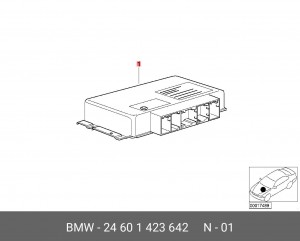 Блок управления, автоматическая коробка передач 24 60 1 423 642 BMW