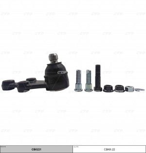 Опора шаровая подвески CBKK-22 CTR