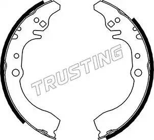 Комплект тормозных колодок 026.348 TRUSTING