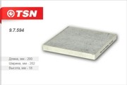 Фильтр салона 97594 TSN