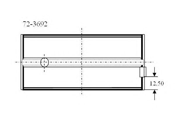 Подшипник 72-3692 GLYCO