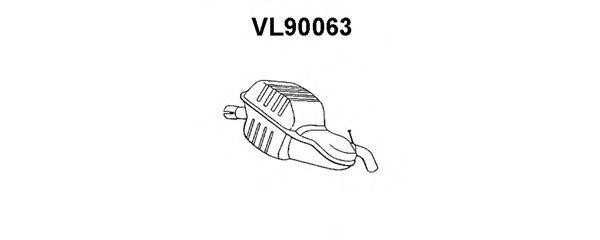 Глушитель выхлопных газов конечный VL90063 VENEPORTE