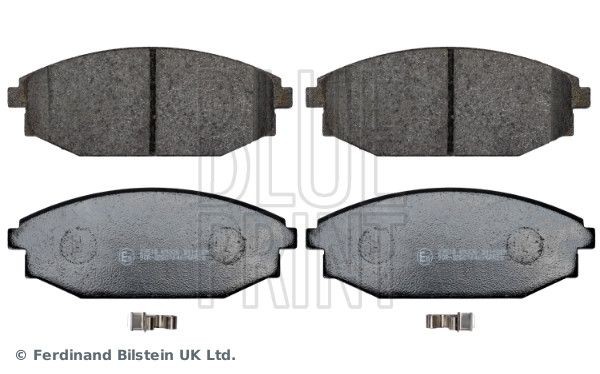 Комплект тормозных колодок, диско ADG04287 BLUE PRINT