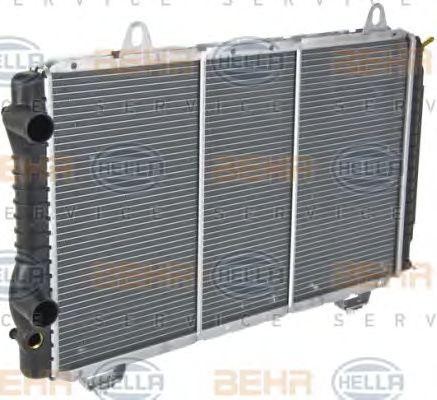 Радиатор, охлаждение двигател 8MK 376 717-521 HELLA
