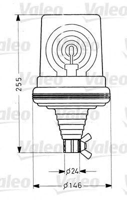 Основная фара 084552 VALEO PHC