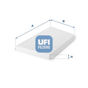 Фильтр, воздух во внутренном пространстве 53 094 00 UFI