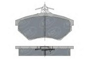 Комплект тормозных колодок, диско SP137 SCT