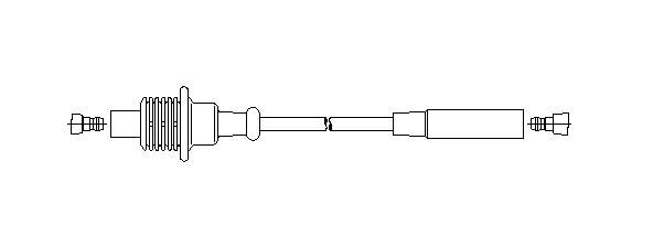 Провод зажигания 66770 BREMI