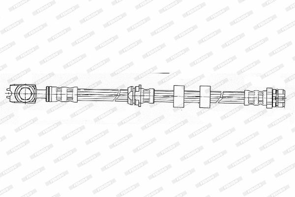 Тормозной шланг FHY2209 FERODO