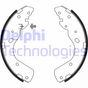 Комплект тормозных колодок LS1897 DELPHI