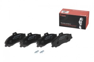 Комплект тормозных колодок, диско P24051 BREMBO