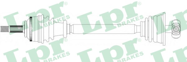 Приводной вал DS39134 LPR