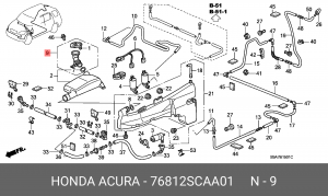 Деталь 76812SCAA01 HONDA